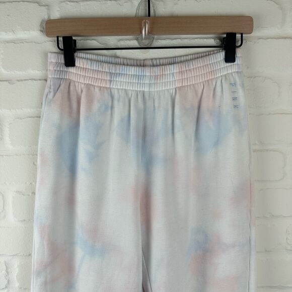 PINK Victoria's Secret Tie Dye Pink and Blue Campus Jogger XS - Picture 11 of 12